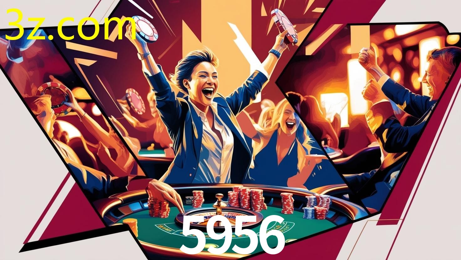 5956